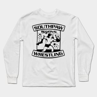 Southpaw Wrestling black Long Sleeve T-Shirt